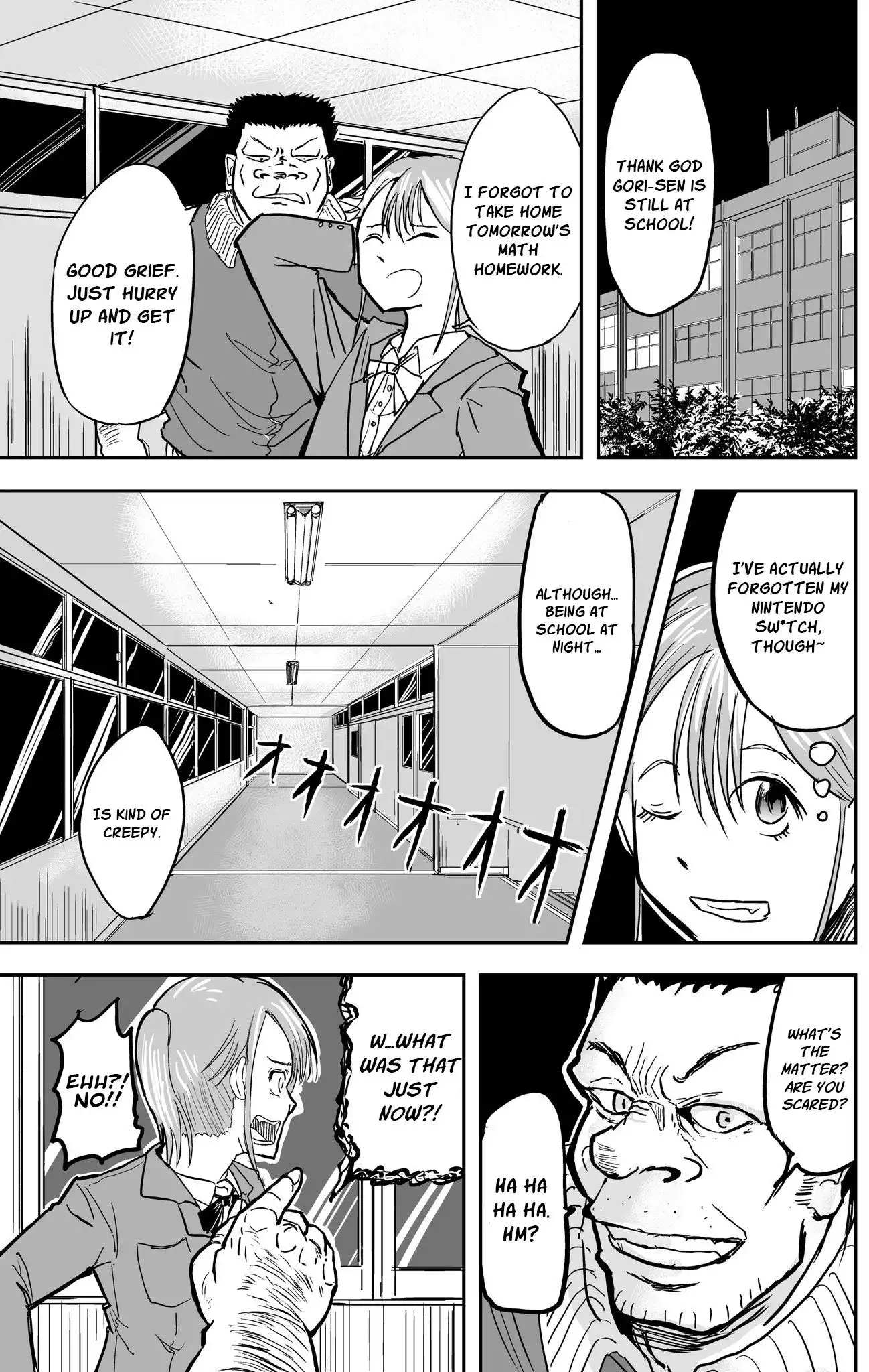 A manga about the kind of PE teacher who dies at the start of a school horror film Chapter 9 1